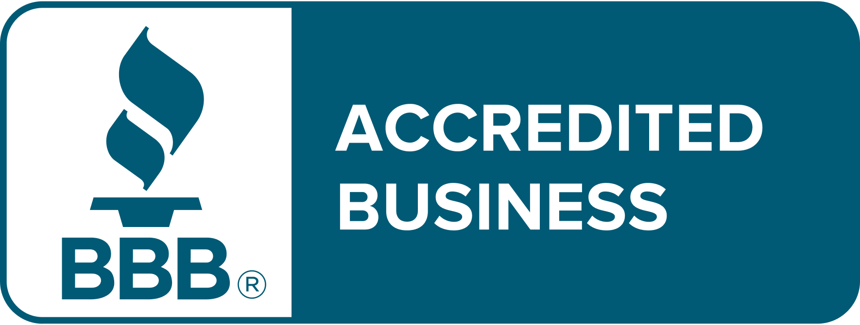 BBB Accredited Business logo.
