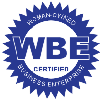 Women Business Enterprise certified logo.